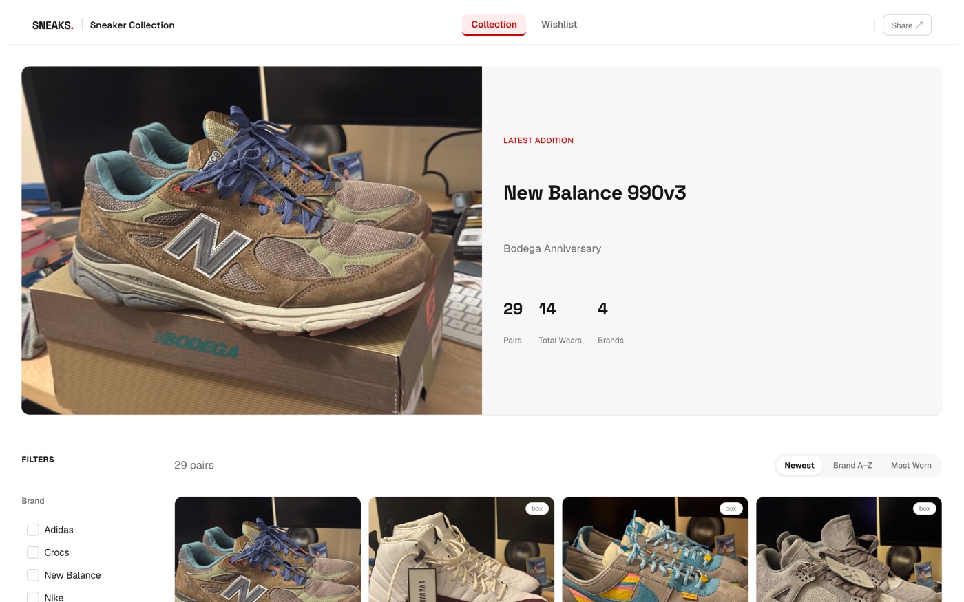 Sneaks screenshot